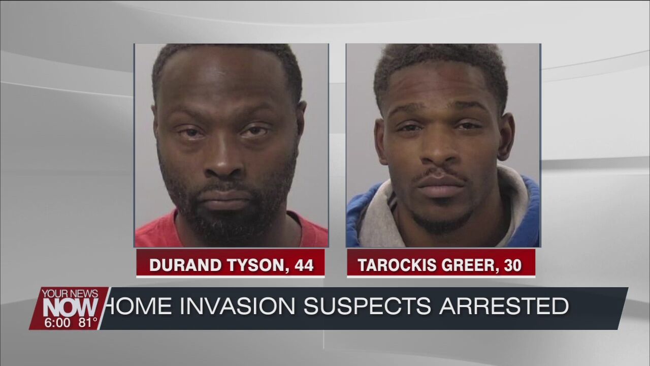 Two Lima men arrested for Monday's W. Wayne St. home invasion